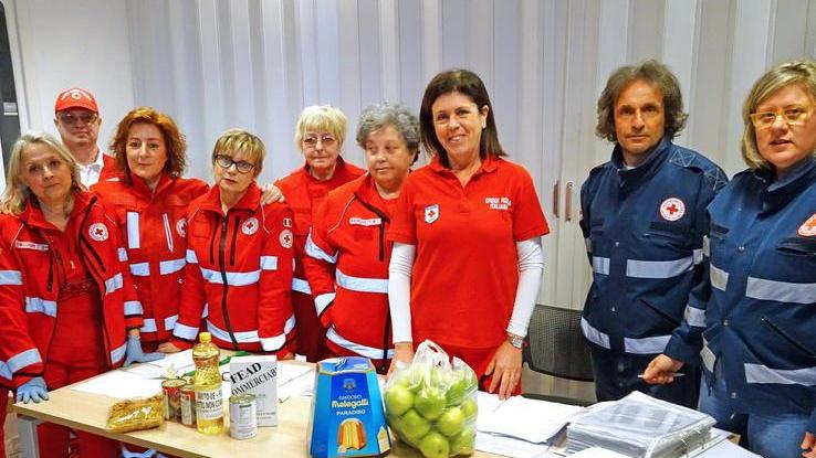 Crisi, sono 250 le famiglie assistite dalla Croce rossa