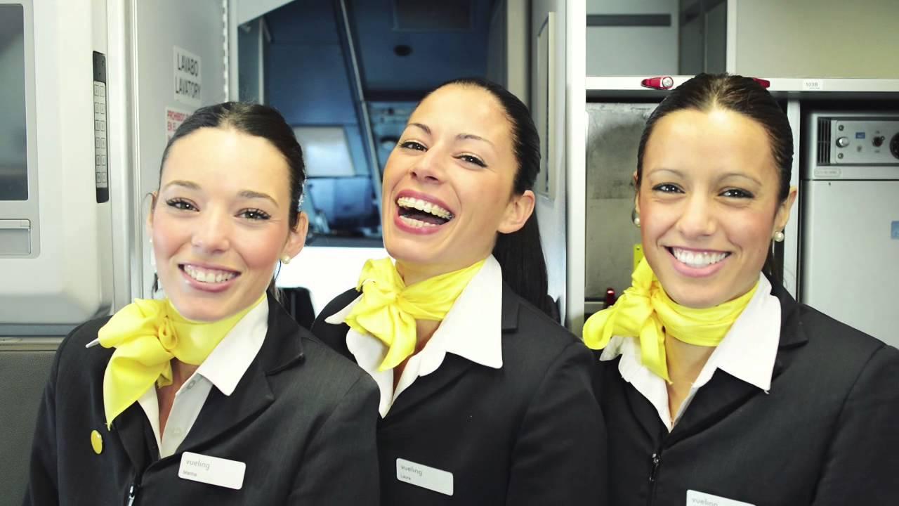 Tre assistenti di volo della Vueling