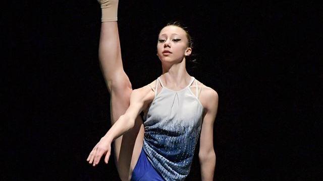 Una danzatrice dell'Accademia Città di Prato