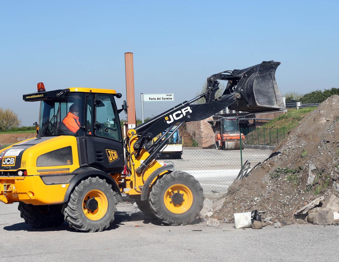 Porta del Carmine In corso i lavori per il parcheggio 