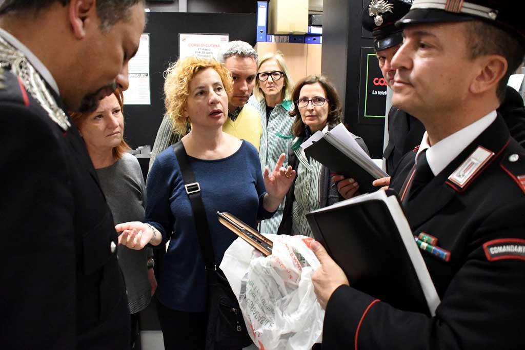 L'interno del supermercato Coop (foto Cuffaro)