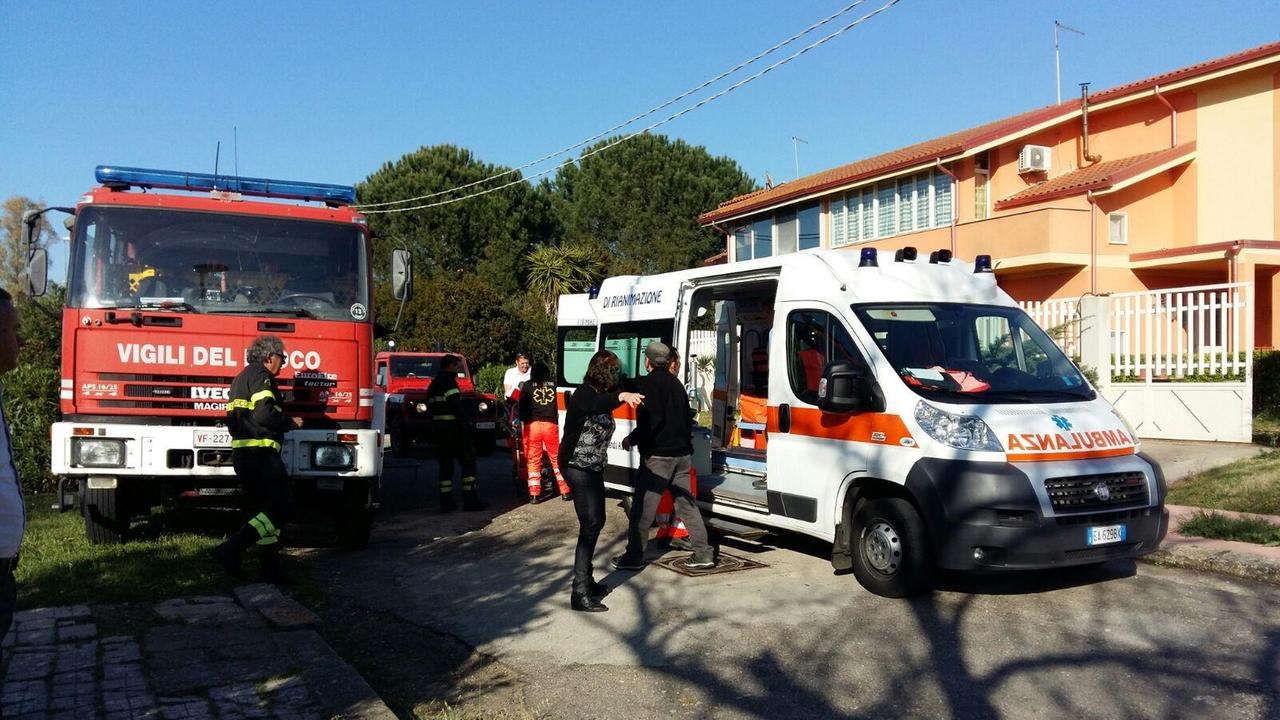 Sanluri, cade dalla bici e il freno le si conficca nella gamba: bimba salvata dai vigili del fuoco