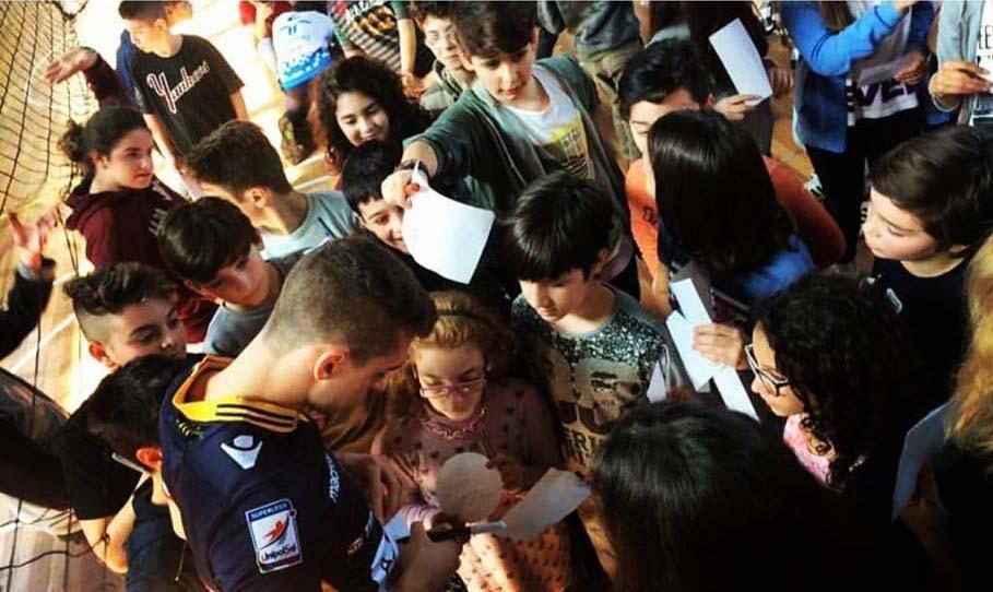 I campioni del Modena Volley a Spezzano