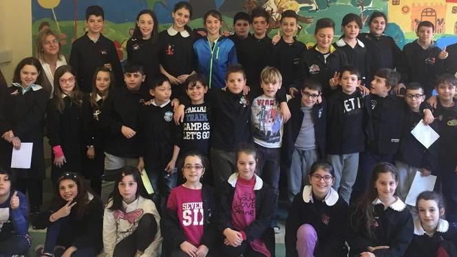 La “Scuola del tifo” ha fatto tappa alla Marconi di Limite