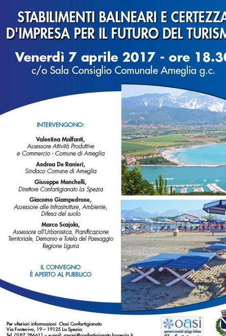 Stabilimenti balneari e turismo, un convegno a Ameglia