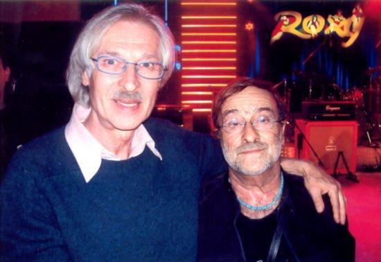 Patrizio Ihle con Lucio Dalla