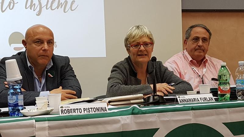 Roberto Pistonina e Annamaria Furlan