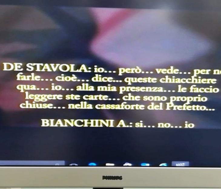 «I miei filmati manipolati De Stavola? Non ne parlo» 