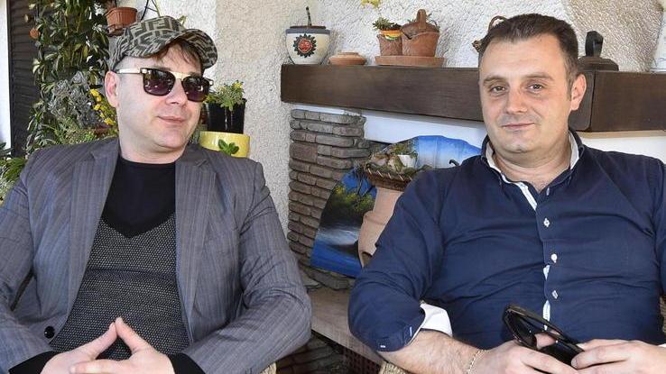 Da sinistra Stefano Pino e Thomas Vignoli (foto Agenzia Bf)