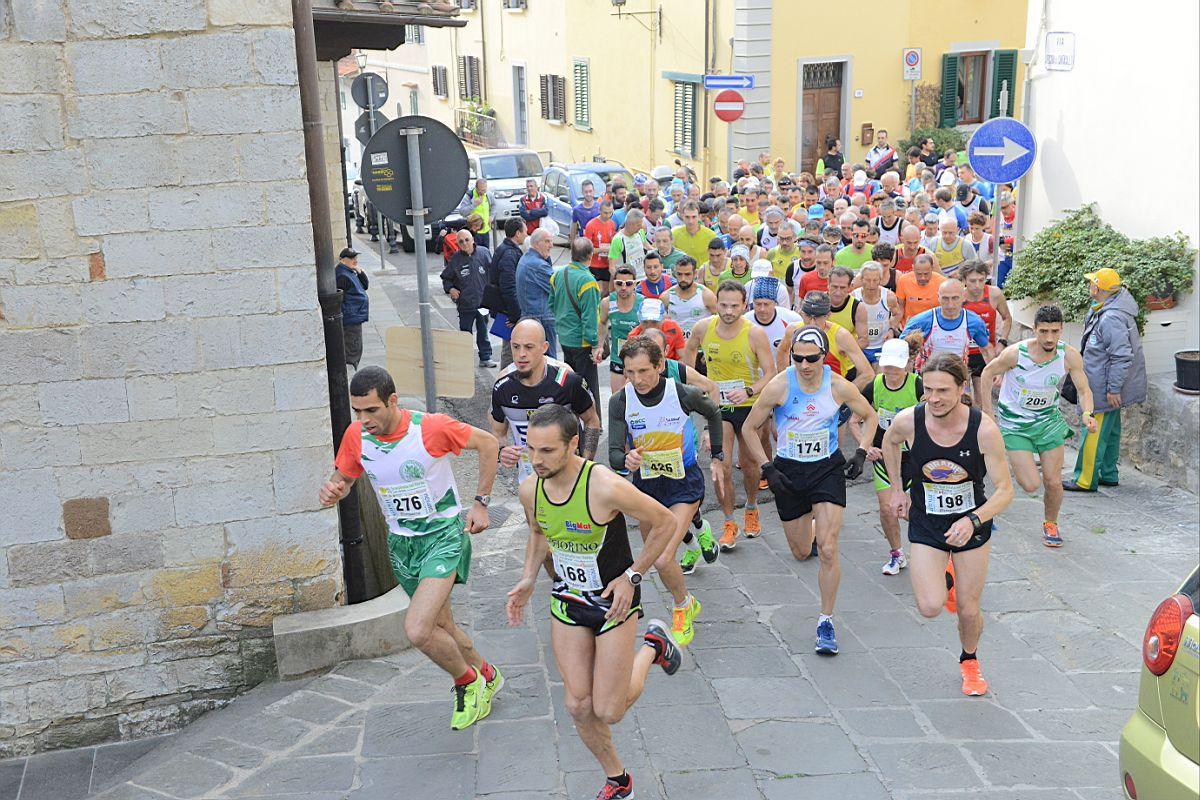 Un momento della corsa