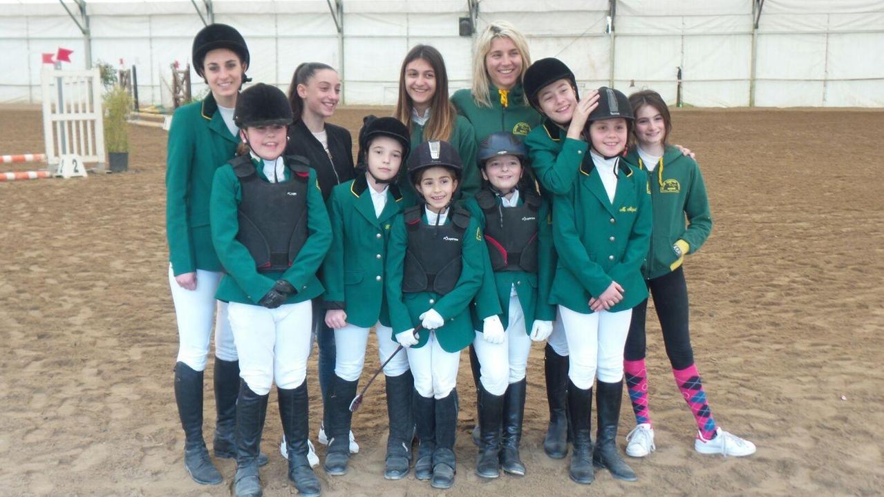 L squadra dell'equitazione Baroni Show Jumping Team