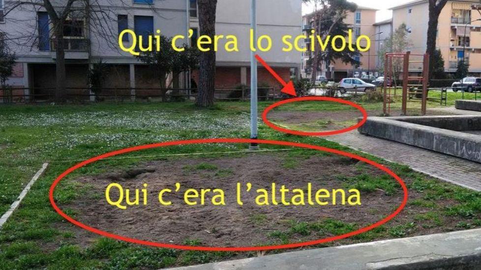 Il parco Parri (foto Agenzia Bf)