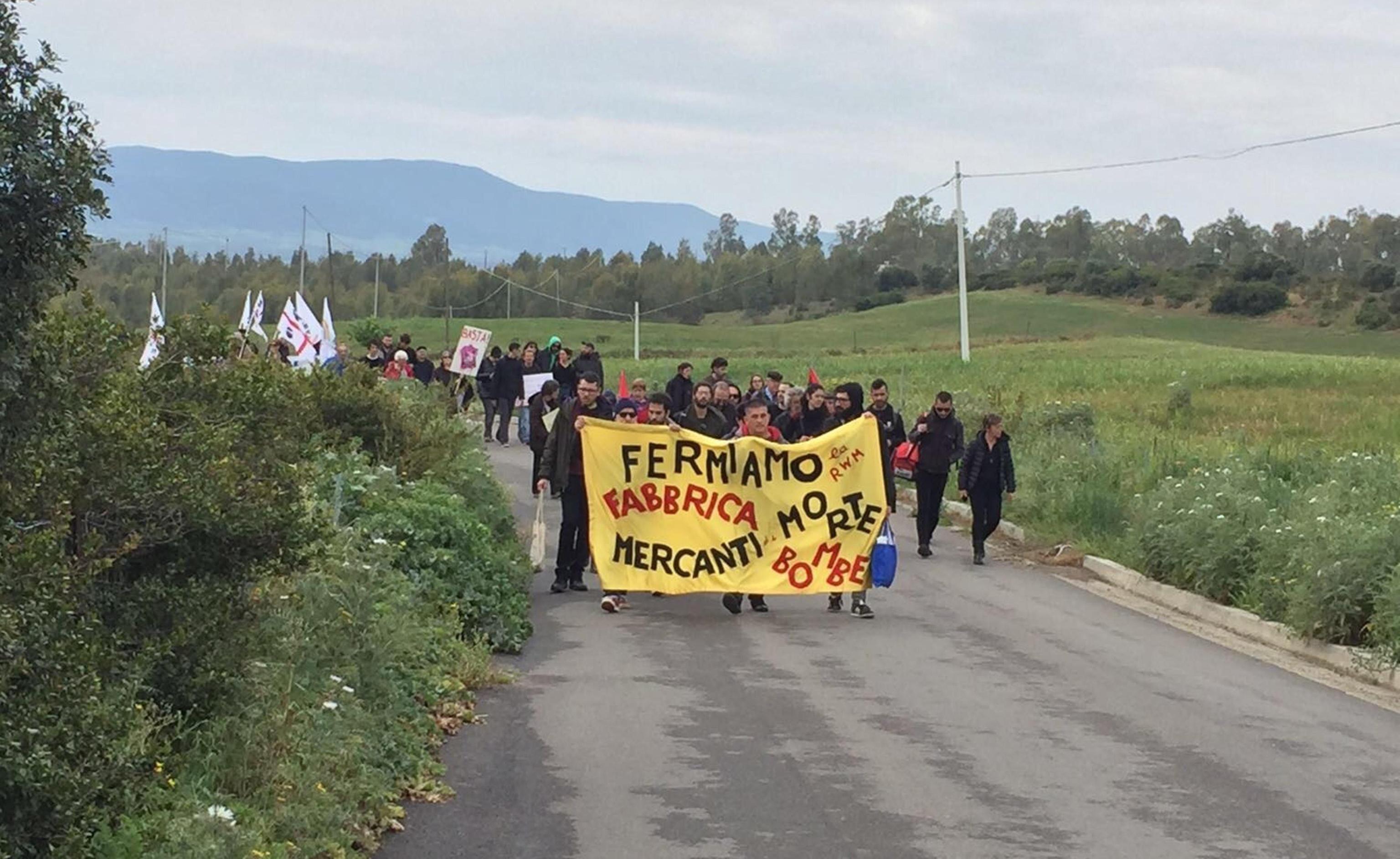 La marcia dei pacifisti