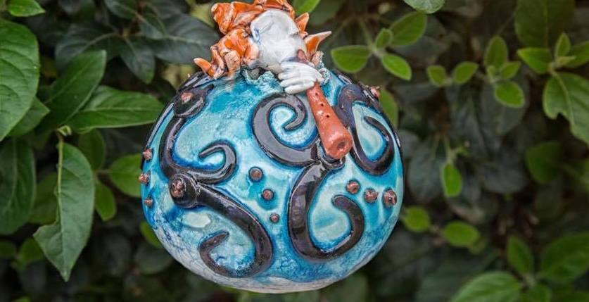 Una delle ceramiche di Debora Ciolli