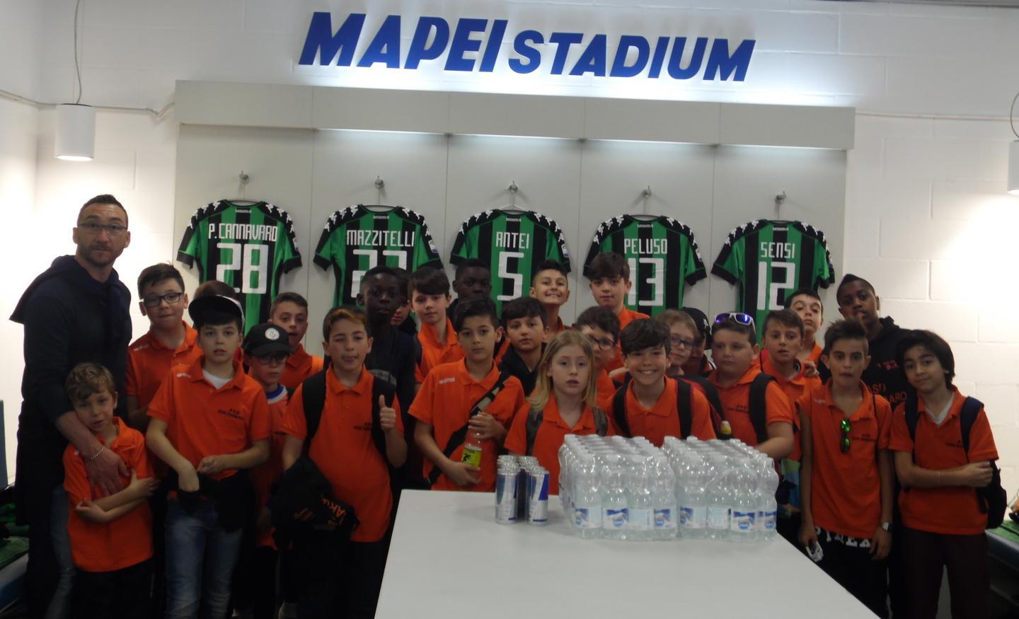 Colombaro ospite al Mapei Stadium
