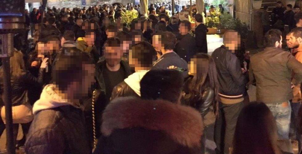 Circa 1000 persone si riprendono il centro 
