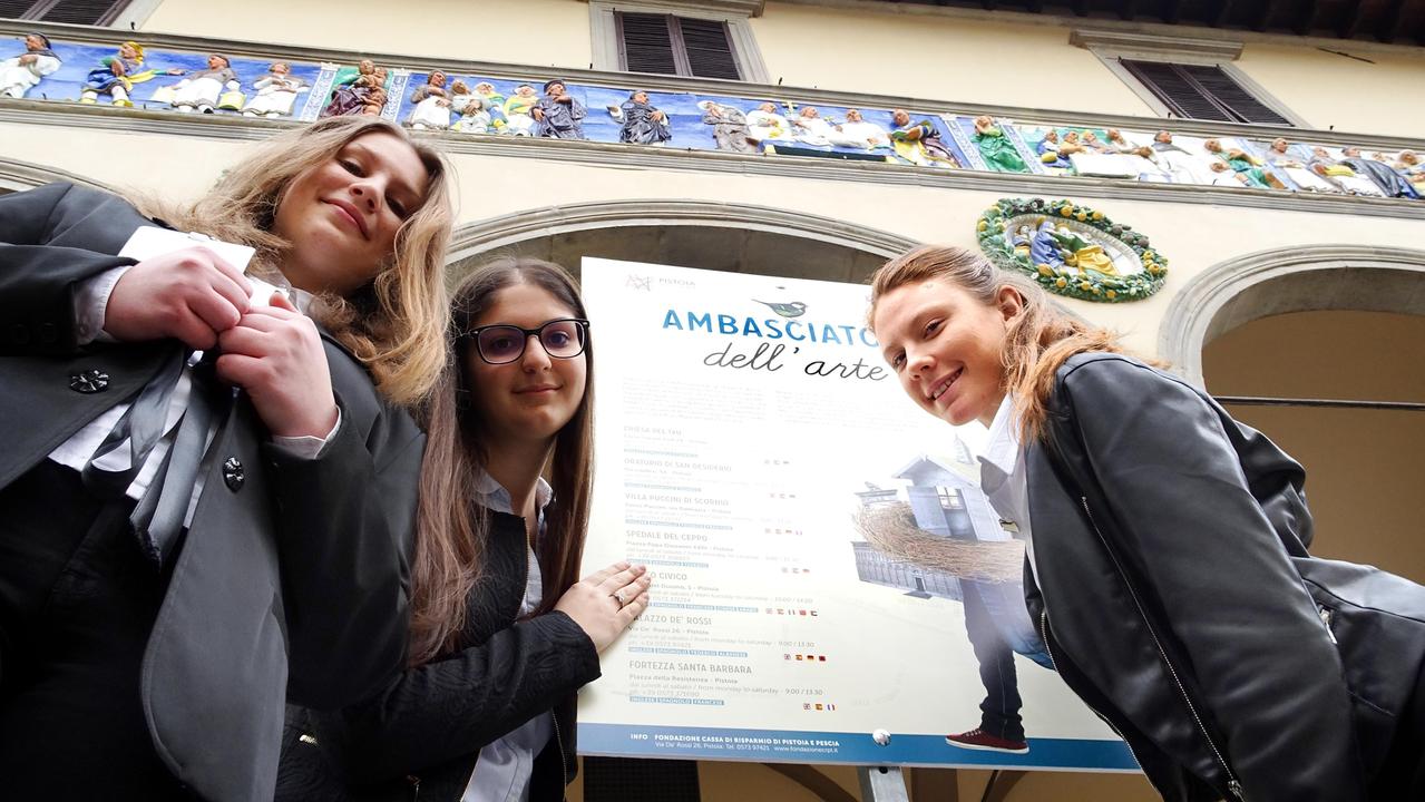 A Pistoia studenti come ambasciatori dell’arte