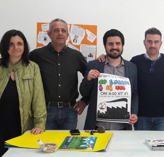 Un grande sit-in per gridare stop all’inceneritore 