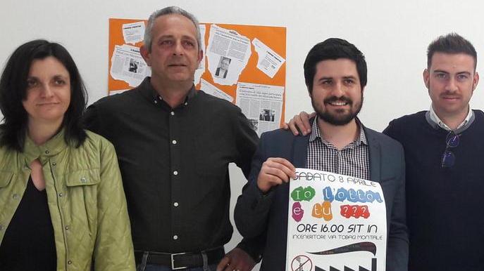 Un grande sit-in per gridare stop all’inceneritore