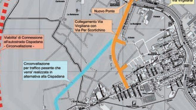 Strada e nuovo ponte Il cantiere è già partito
