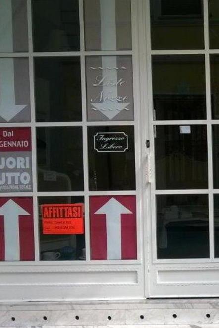 Per il centro città declino senza fine 