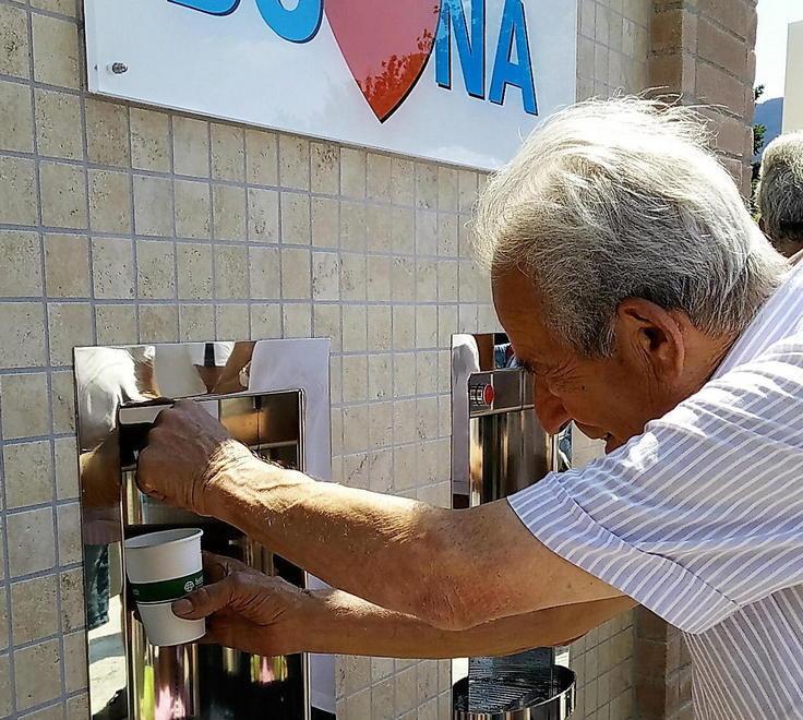 Acqua gratuita di qualità sbarca il “fontanello” 