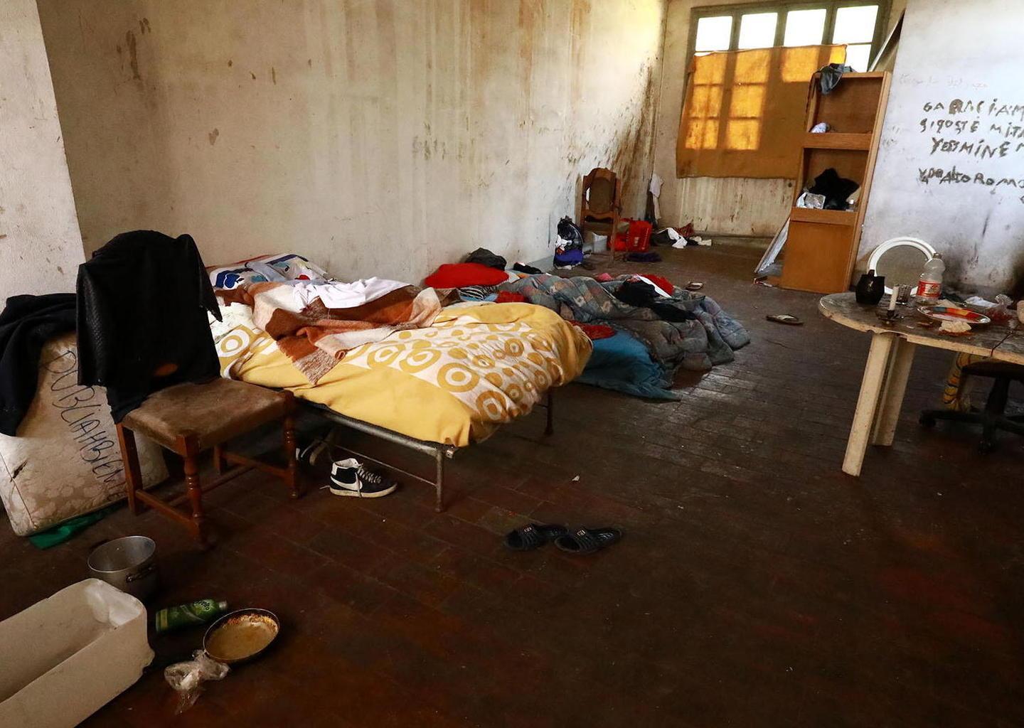 Una camera nell'ex Rosselli (Foto Agenzia Carlo Sestini)