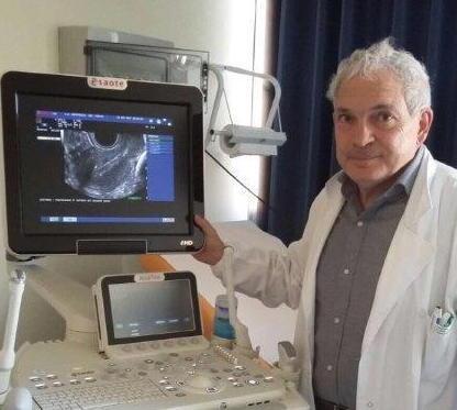 Il nuovo ecografo in dotazione all’unità di ostetricia e ginecologia