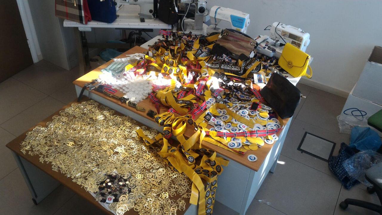 Sequestrati oltre 110.000 prodotti contraffatti