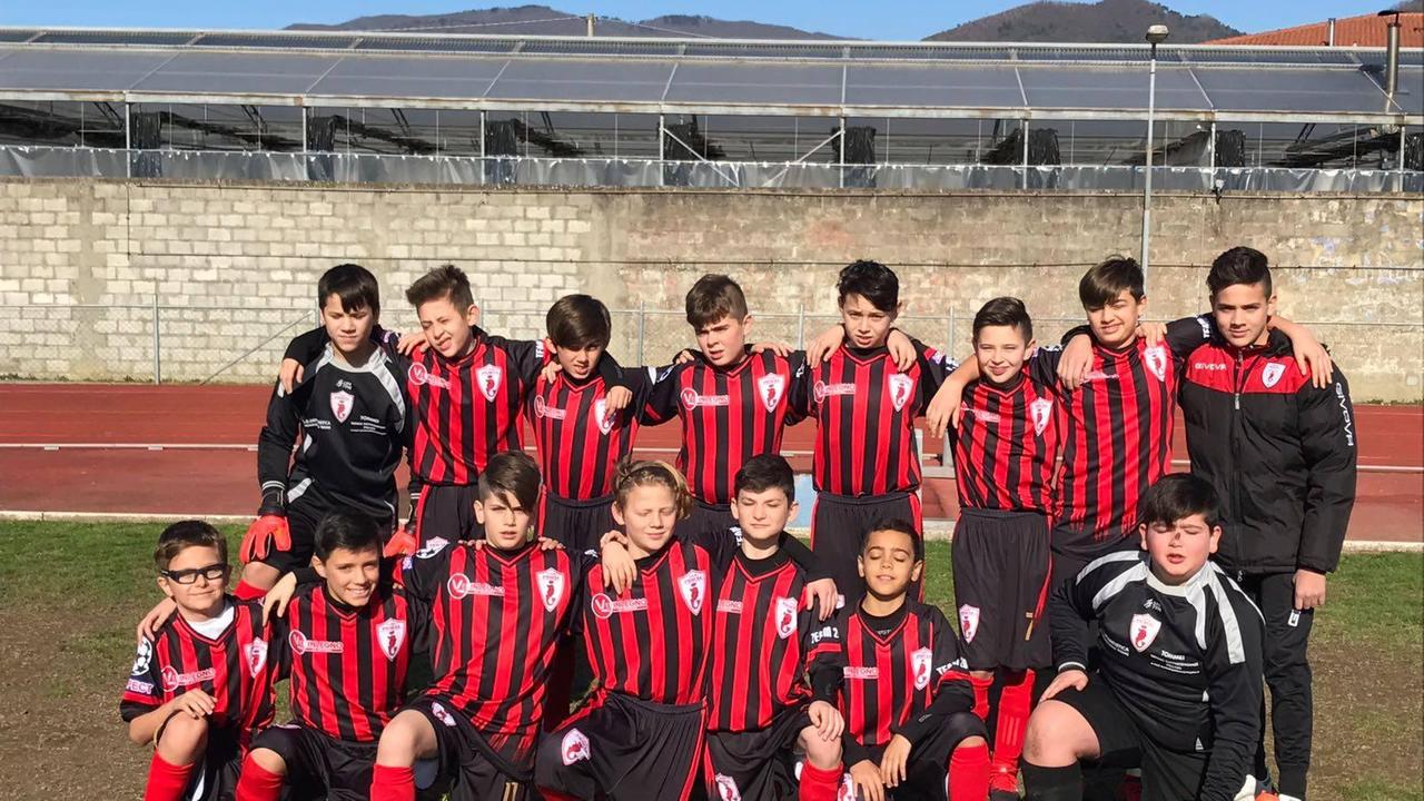 Gli Esordienti 2005 del Pescia
