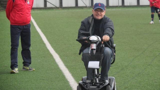 L'ex calciatore del Genoa Mario Ponti