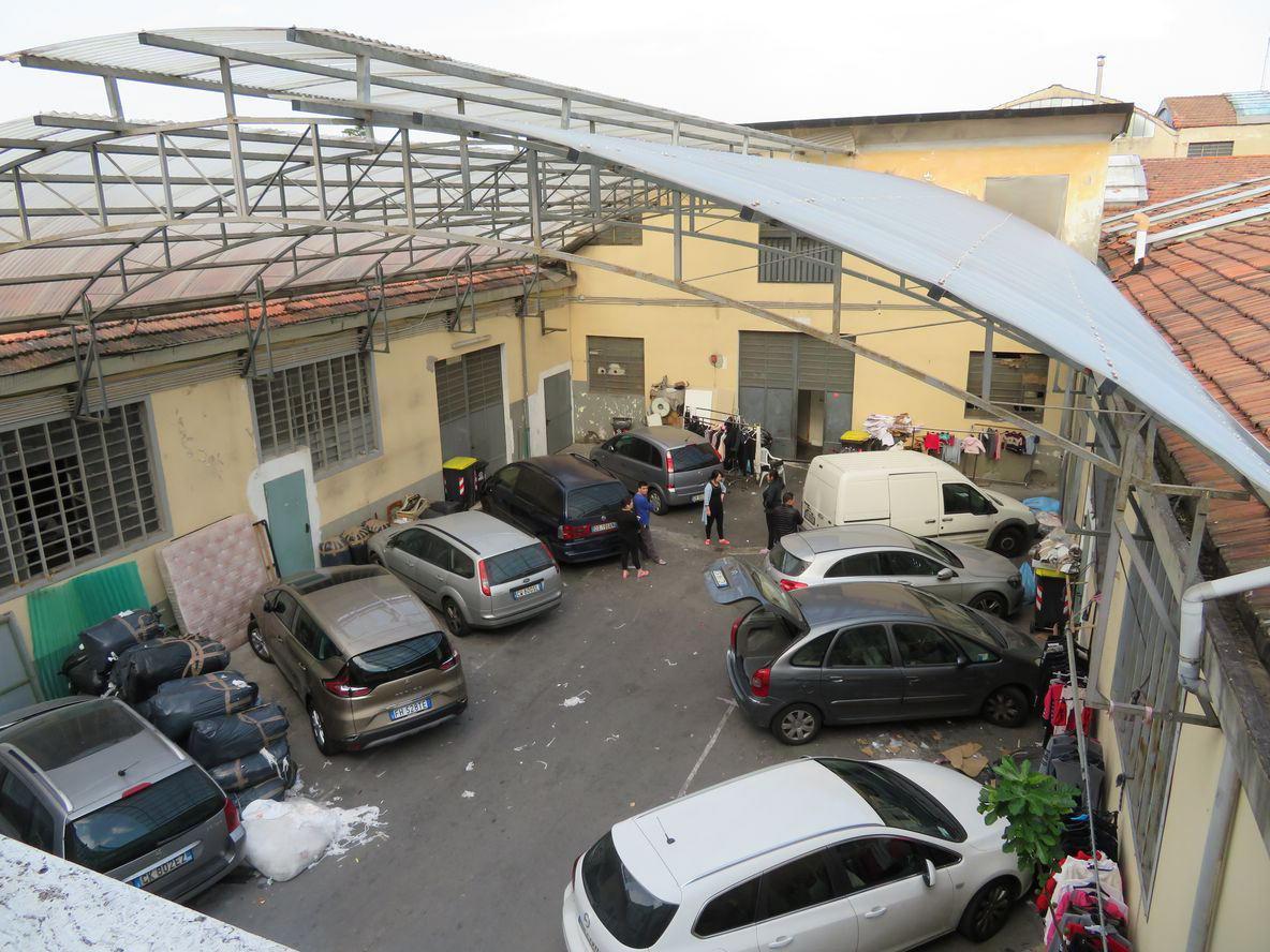 Gli immobili sequestati dalla Municipale in una traversa di via Pistoiese