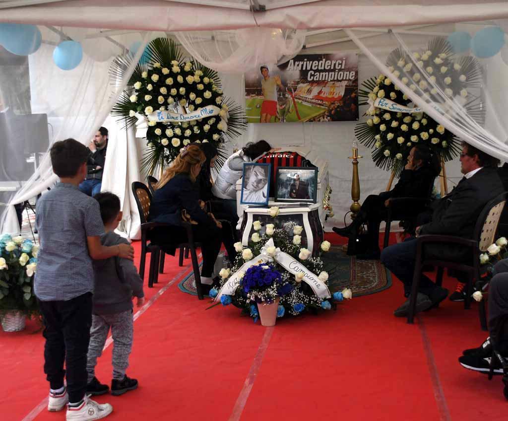 La veglia funebre di Dilan