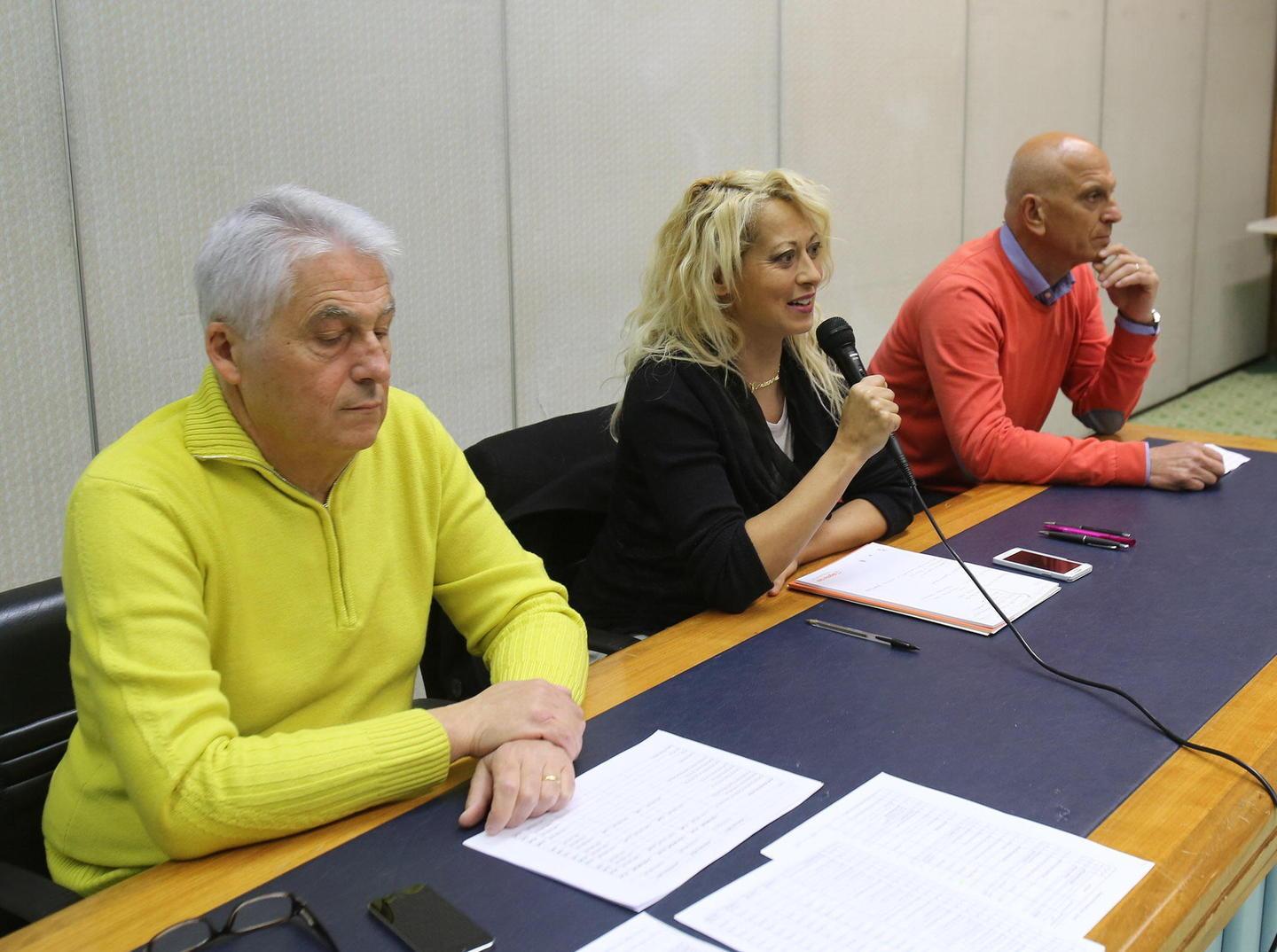 Gino Biondi, Marianna Sorini Pietro Neri al vertice del comitato (Foto Nucci)
