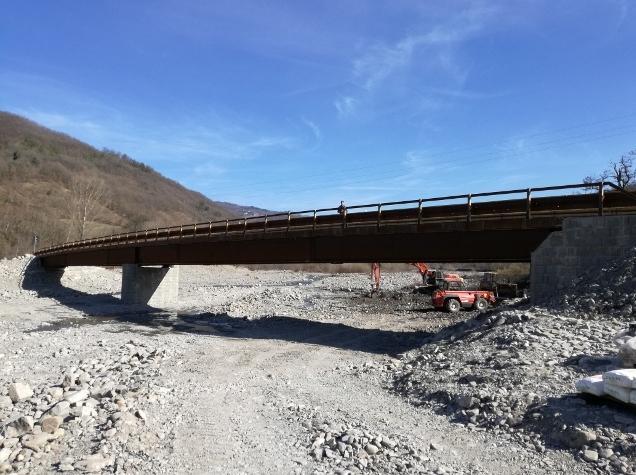 Aperto il ponte Piana È costato 800mila euro