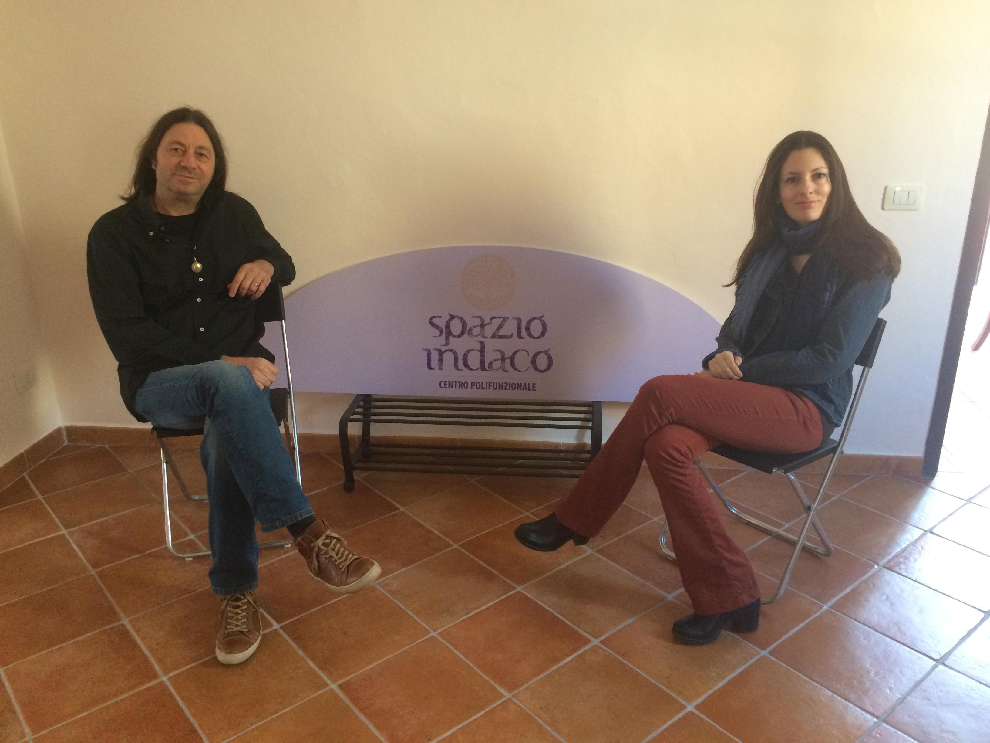  Corrado e Lavinia Rossetti, fondatori e gestori di Spazio Indaco