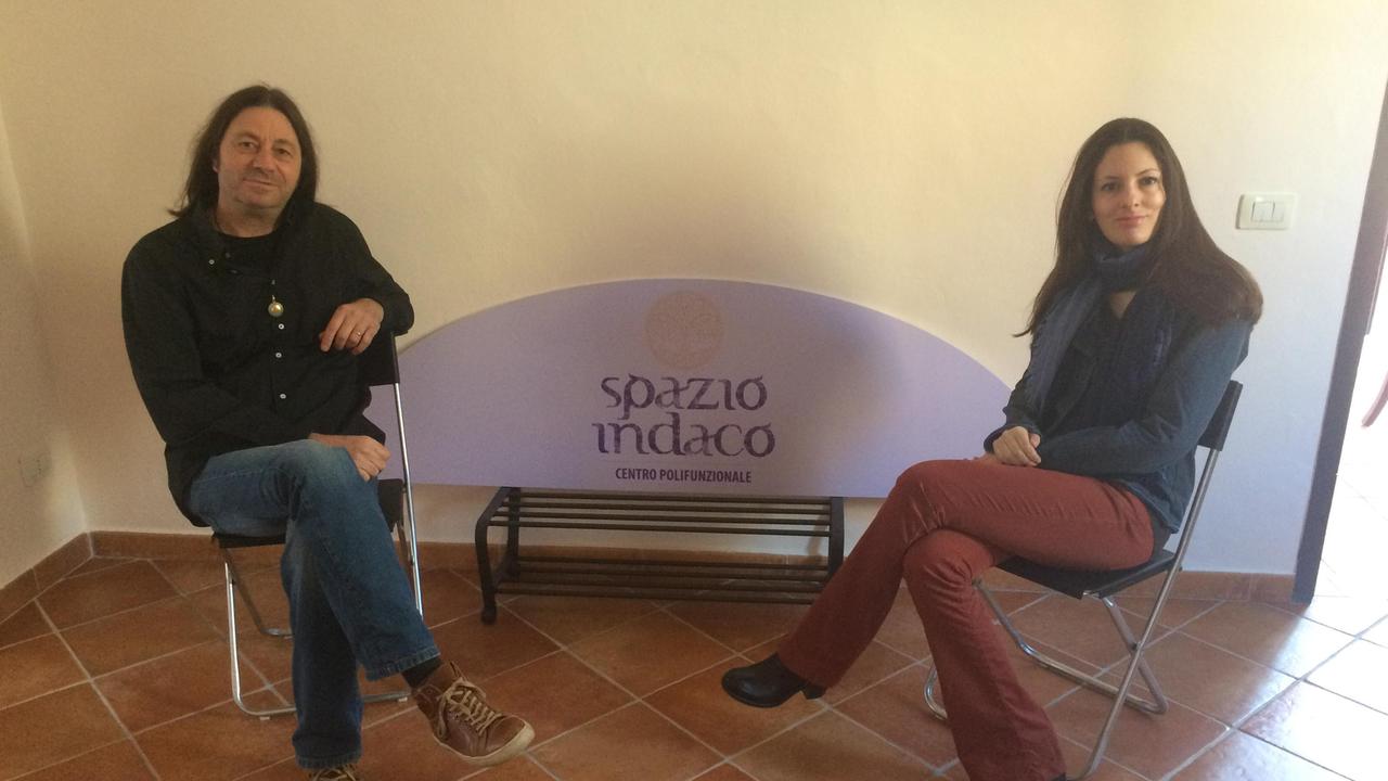 Corrado e Lavinia Rossetti, fondatori e gestori di Spazio Indaco