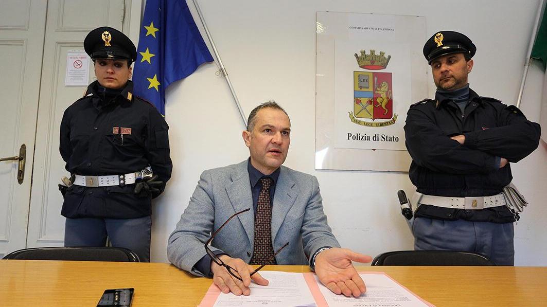 Il dirigente del commissariato Francesco Zunino