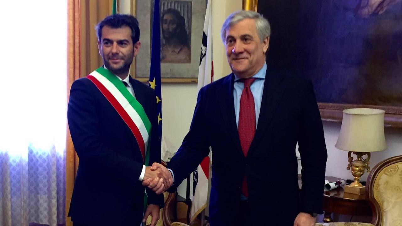 Massimo Zedda e Antonio Tajani
