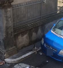 Lancio di sacchetti con le feci E scoppia il caos con i vicini
