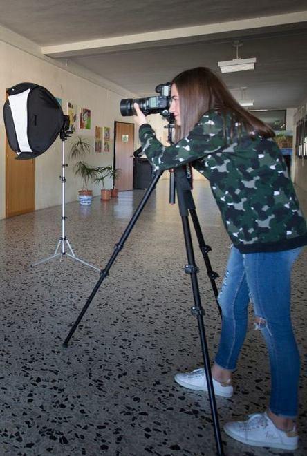 Memoria collettiva, studenti a lezione di fotografia