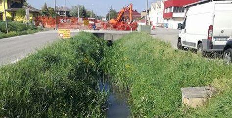 Riassetto idrico e nuova ciclabile in via Mongini