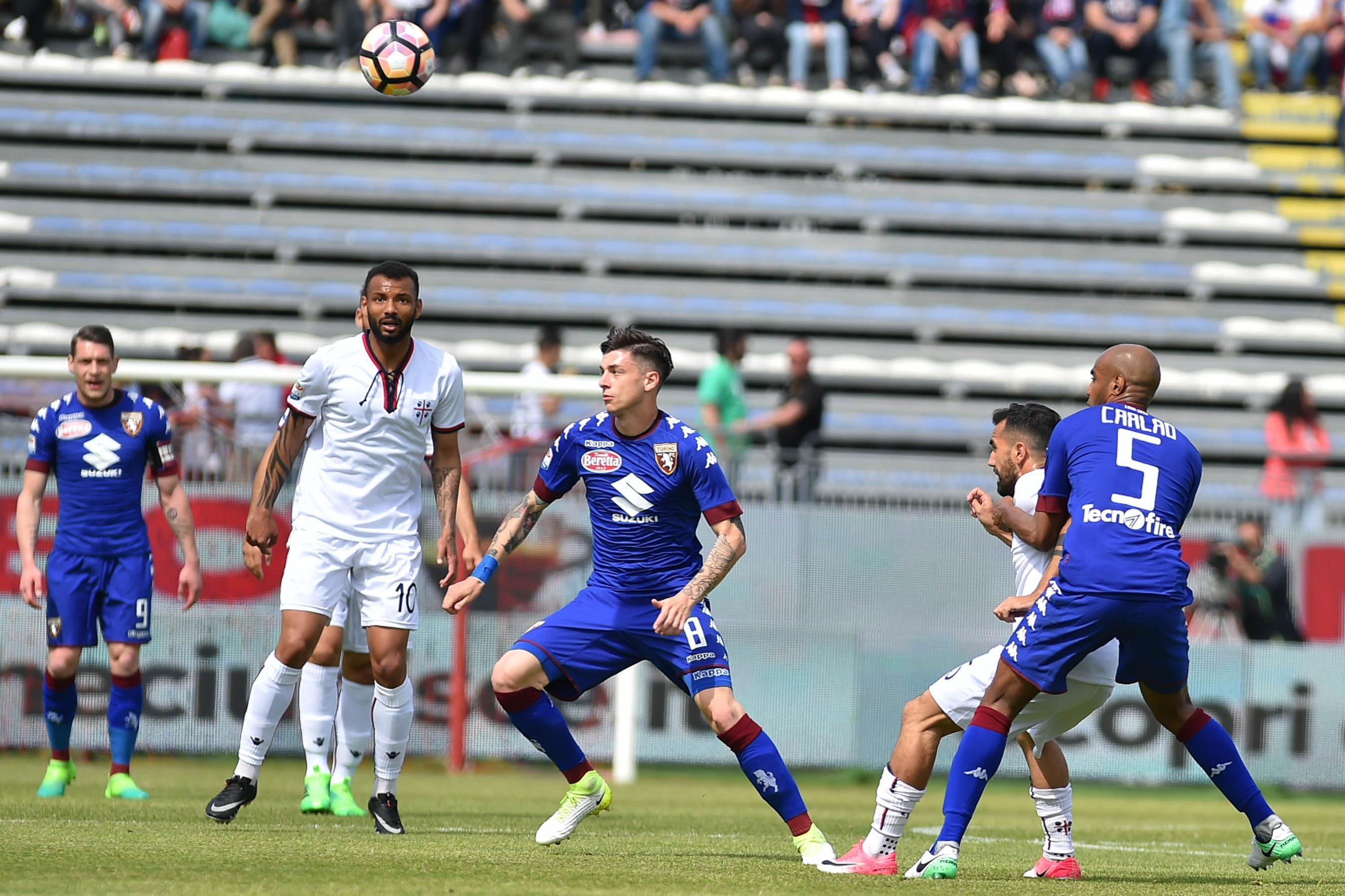 Cagliari domato dal Toro nel giorno della festa: 2-3