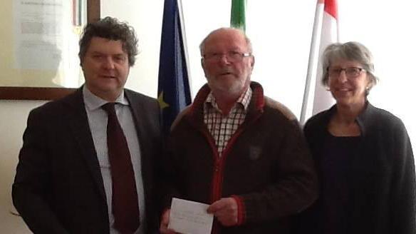 Un’altra donazione per l’ossario arriva dalla Germania