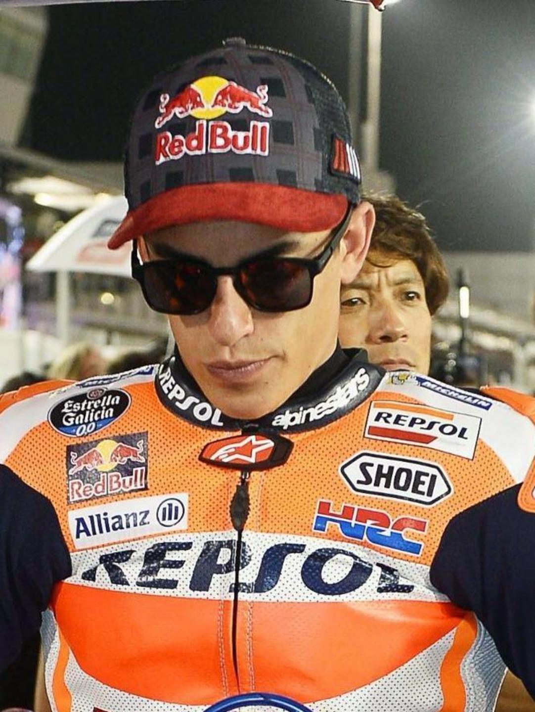 Marquez in pole, Rossi parte settimo 