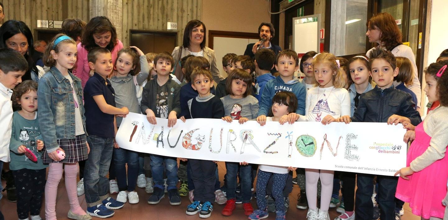 Ecco l’ospedale  visto con gli occhi  dei più piccoli 