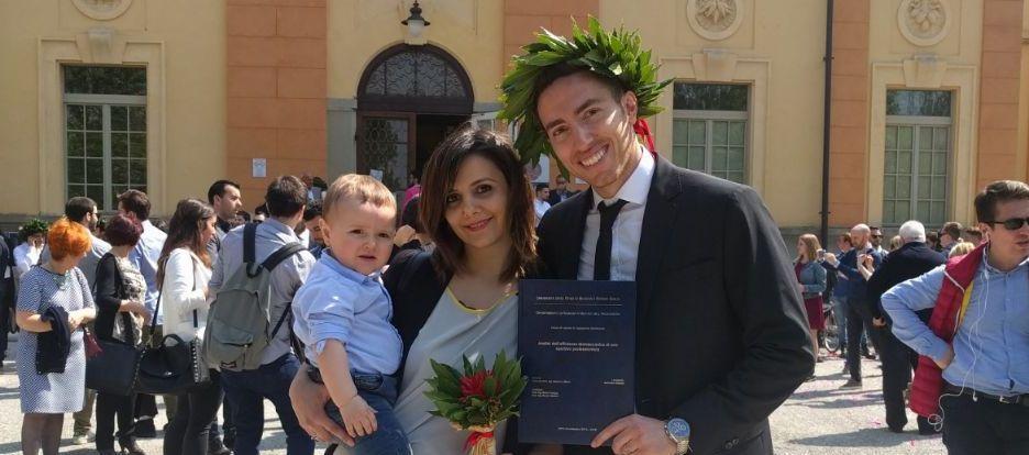 Salvatore Rossini si laurea in ingegneria  