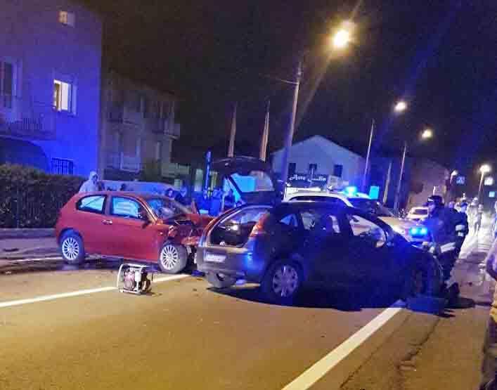 Incidente sulla via Emilia, feriti un bambino e due donne