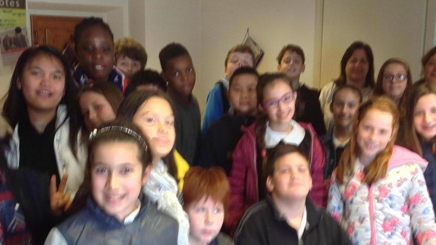 La classe quinta sezione A in visita alla redazione