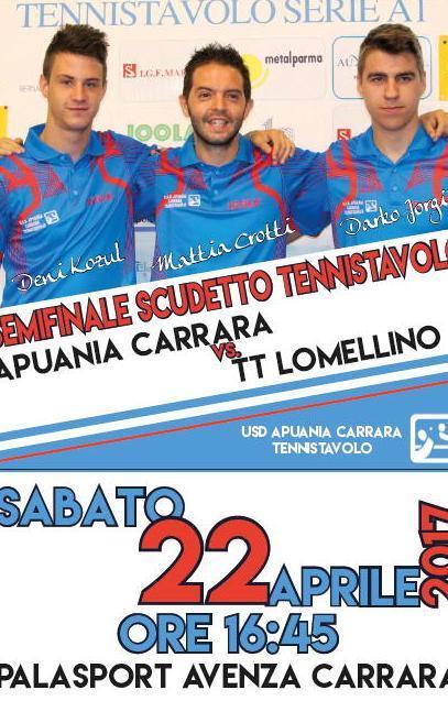 Tennistavolo, semifinali equilibrate 